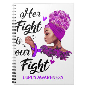 Caderno Espiral Lupus Consciência Sua Luta É Nossa Luta