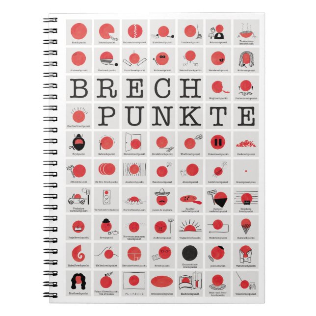 Caderno Espiral Lustige Brechpunkte für Informatiker (Frente)