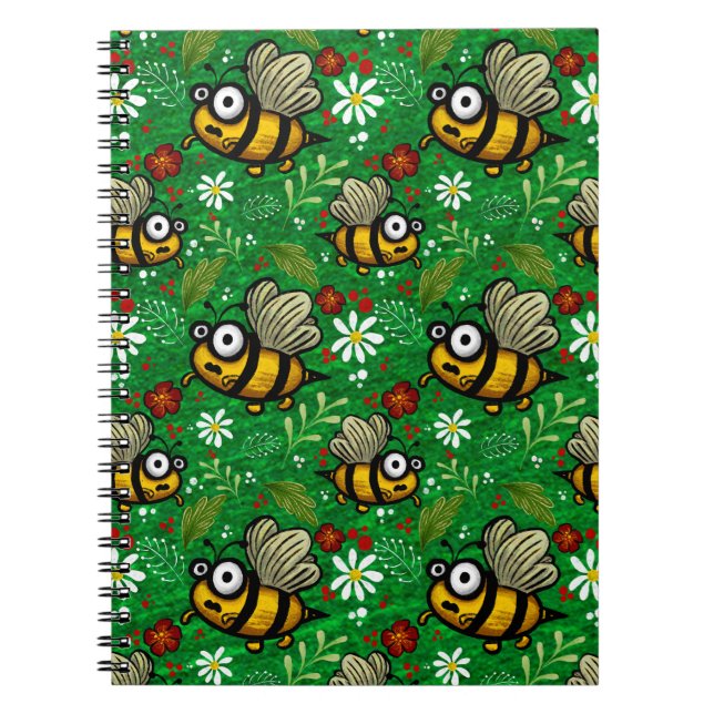 Caderno Espiral Lustiges Bienchen (Frente)