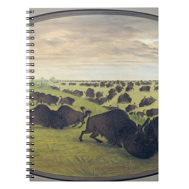 Caderno Espiral Luta de Buffalo (Frente)