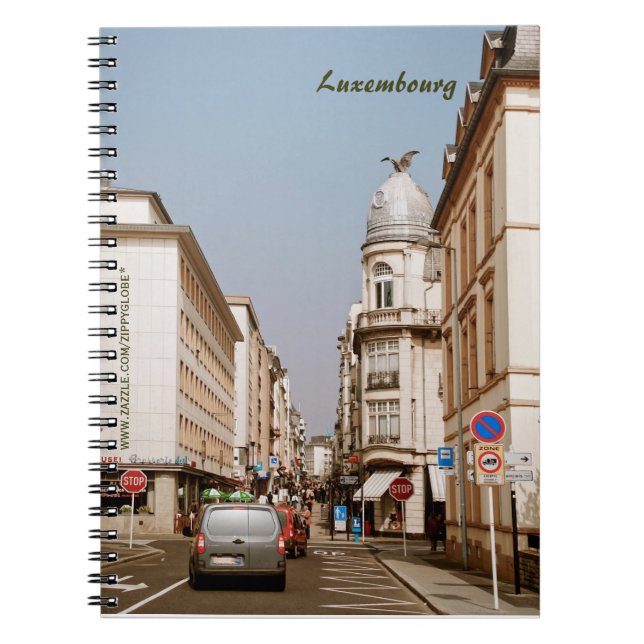 Caderno Espiral Luxemburgo (Frente)