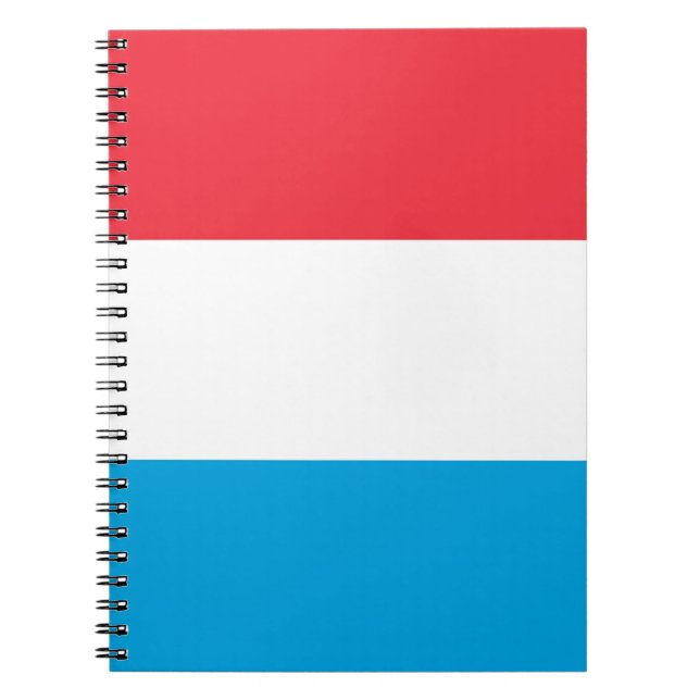Caderno Espiral Luxemburgo - Lëtzebuerg - Luxemburgo (Frente)