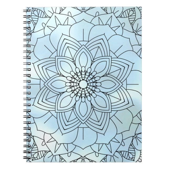 Caderno Espiral Luxury Mandala 56 (Frente)