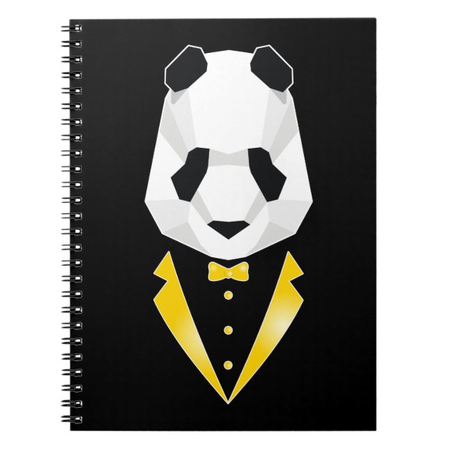 Caderno Espiral Luxury Panda (Frente)