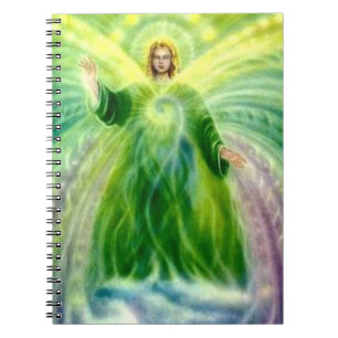 Caderno Espiral Luz cura de Raphael do arcanjo