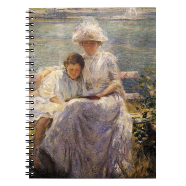 Caderno Espiral Luz de junho (por Joseph DeCamp) (Frente)