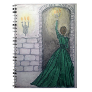Caderno Espiral luz de vela