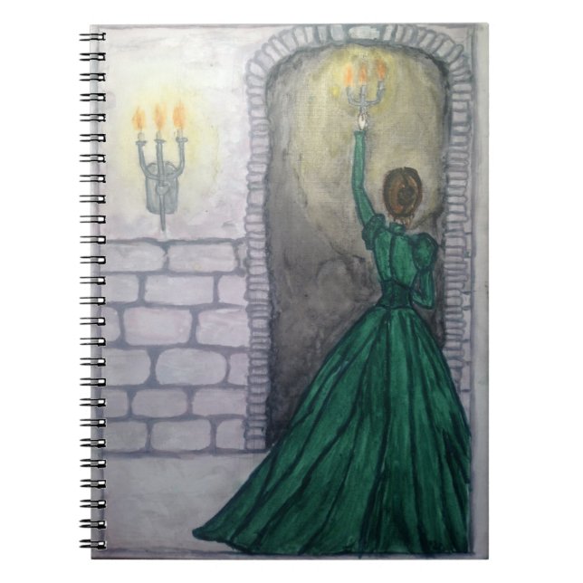 Caderno Espiral luz de vela (Frente)