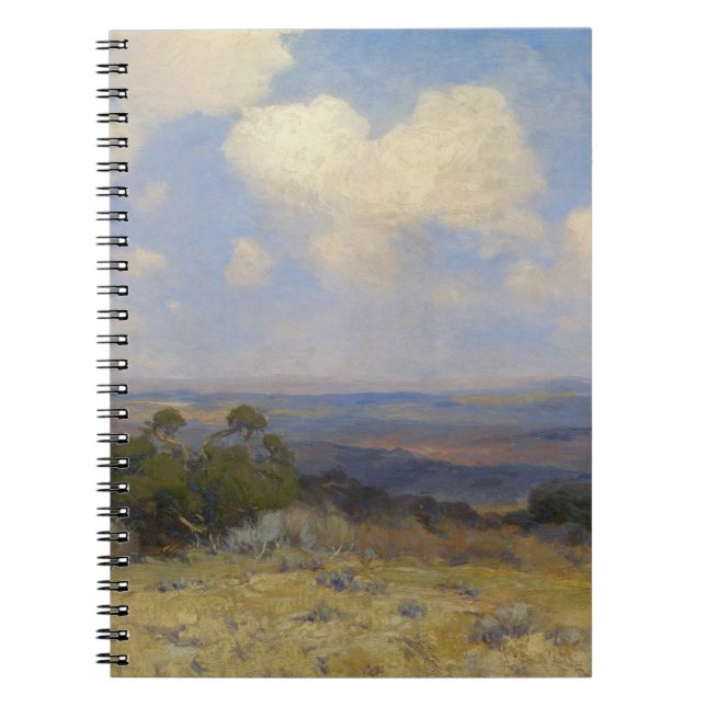 Caderno Espiral Luz do sol e sombra, Onderdonk (Frente)