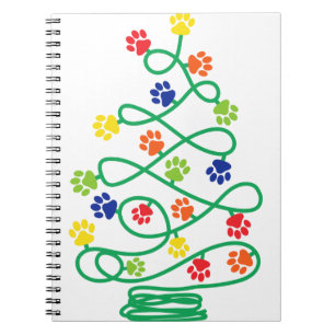 Caderno Espiral Luzes de Natal
