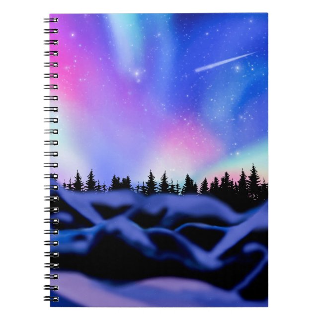 Caderno Espiral Luzes de sonho (Frente)