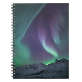 Caderno Espiral Luzes do norte