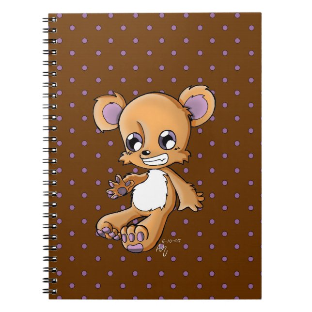Caderno Espiral M. Ursinho (Frente)