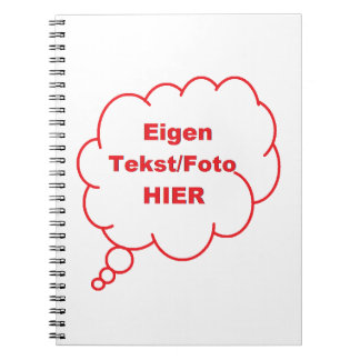 Caderno Espiral Maak je eigen