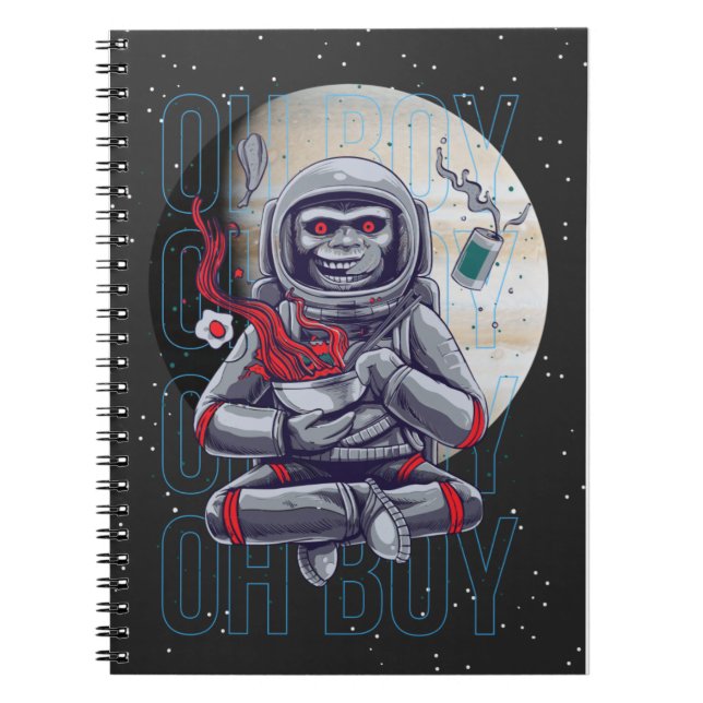 Caderno Espiral macaco (Frente)