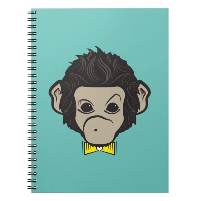 Caderno Espiral macaco identica (Frente)