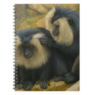 Caderno Espiral Macaque Bond - Ritual de Alinhamento