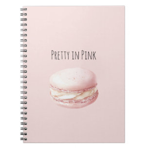 Caderno Espiral Macaron Rosa Linda
