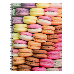Caderno Espiral Macarons Coloridos