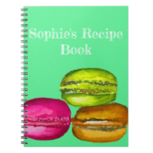 Caderno Espiral Macarons Coloridos, a aquarela e a arte funky