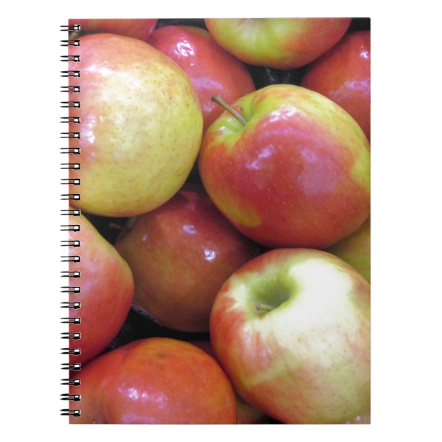 Caderno Espiral Maçãs (Frente)