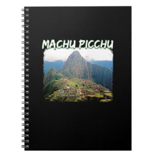 Caderno Espiral Machu Picchu Peru - Montanha Huayna Picchu