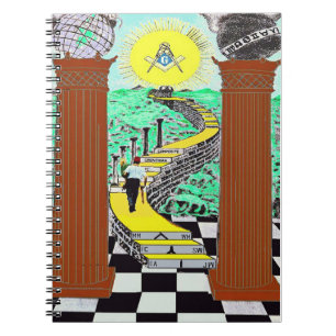 Caderno Espiral Maçónico, livro de nota de Shriners