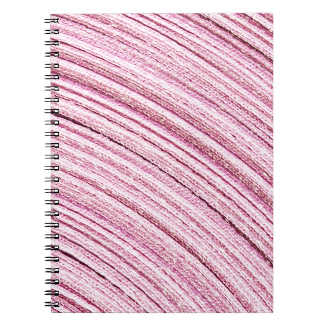 Caderno Espiral Macro de Fita Rosa (Frente)