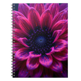 Caderno Espiral Macro Fuchsia Nebula