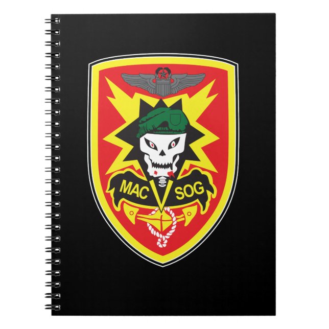 CADERNO ESPIRAL MACV-SOG (Frente)