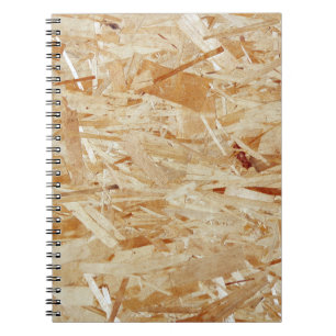 CADERNO ESPIRAL MADEIRA COMPENSADA DE OSB