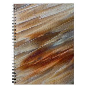 Caderno Espiral Madeira Petrificada Irregular
