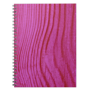 Caderno Espiral Madeira Rosa Quente