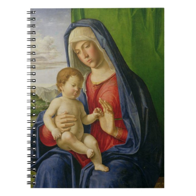 Caderno Espiral Madonna e criança, 1490s (Frente)