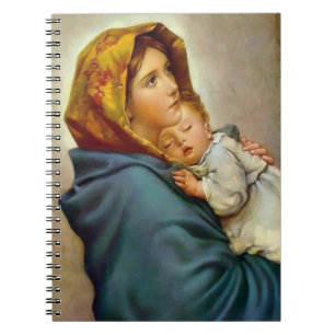 Caderno Espiral Madonna E Filho Roberto Ferruzzi