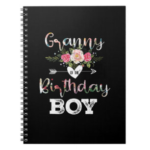 Caderno Espiral Madre Art   Avó De Aniversário