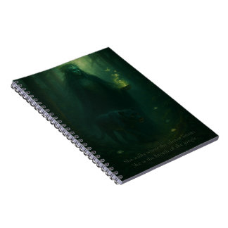 Caderno Espiral Madre Ayahuasca caminha onde o silêncio escuta.