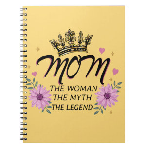 Caderno Espiral Mãe A Mulher O Mito A Lenda