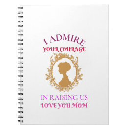 Caderno Espiral mãe corajosa