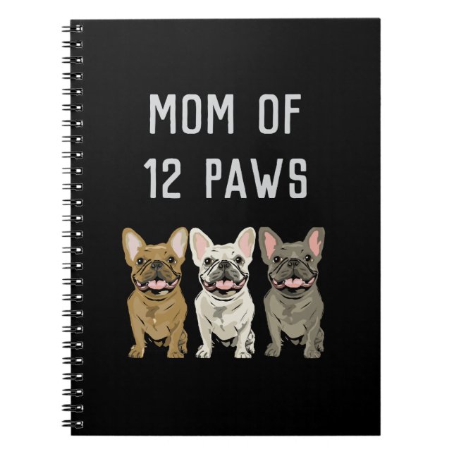 Caderno Espiral Mãe de 12 patas (Frente)
