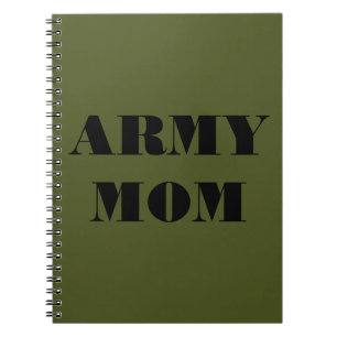 Caderno Espiral Mãe do Exército do Notebook