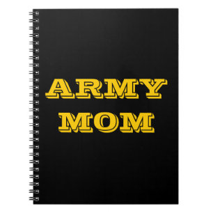 Caderno Espiral Mãe do Exército do Notebook