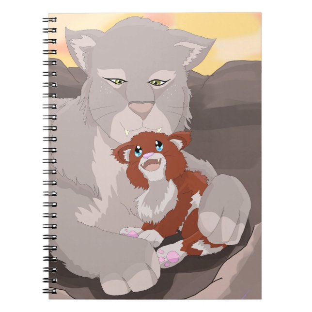 Caderno Espiral Mãe e Cub (Frente)