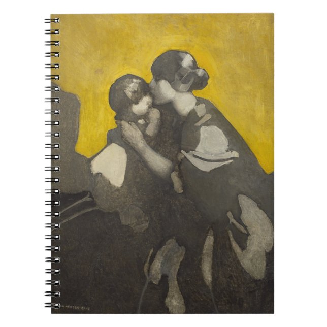 Caderno Espiral Mãe e Filho (por Norah Neilson Gray) (Frente)