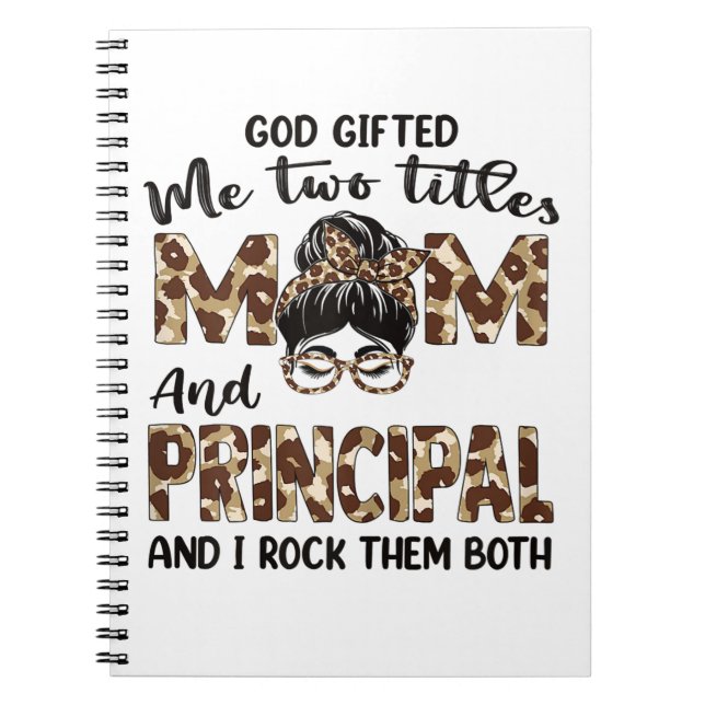 Caderno Espiral Mãe Mãe E Mãe Principal Aniversário (Frente)