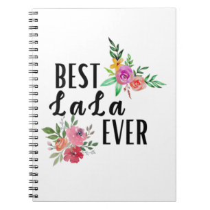 Caderno Espiral Mãe Melhor Lala Nunca Aniversário