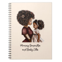 Mãe negra personalizada e filha (3)