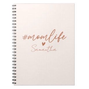 Caderno Espiral Mãe Vida - Design de Charme Russo