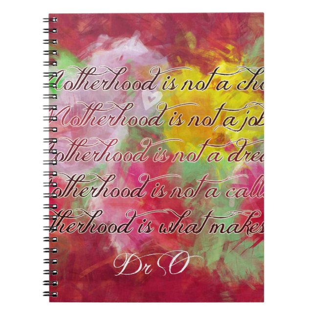 Caderno Espiral Mães Valentes (Frente)