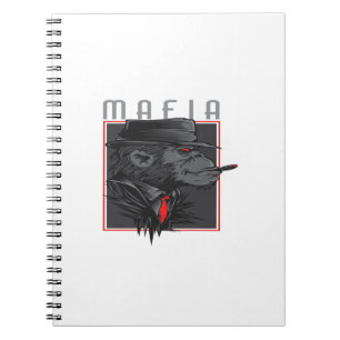 CADERNO ESPIRAL MAFIA